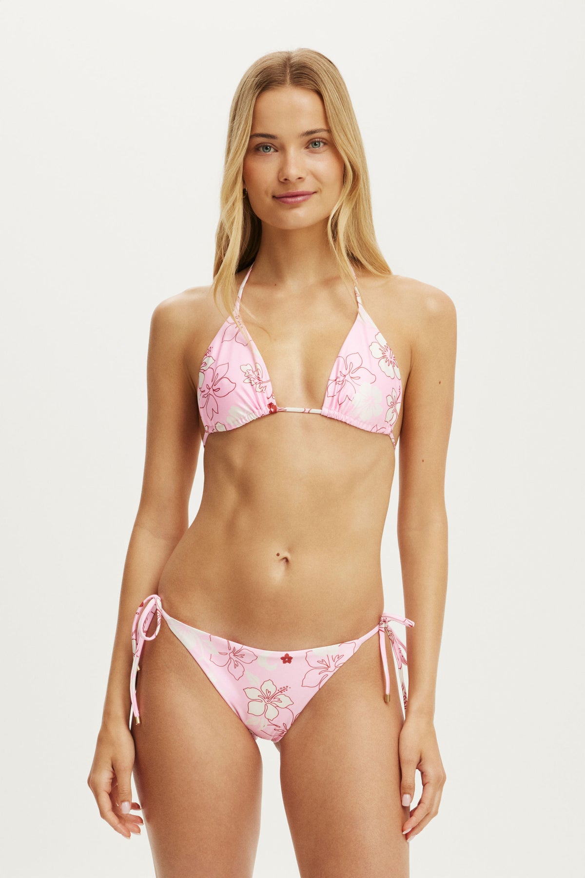 String Tie Side Cheeky Bikini Bottom