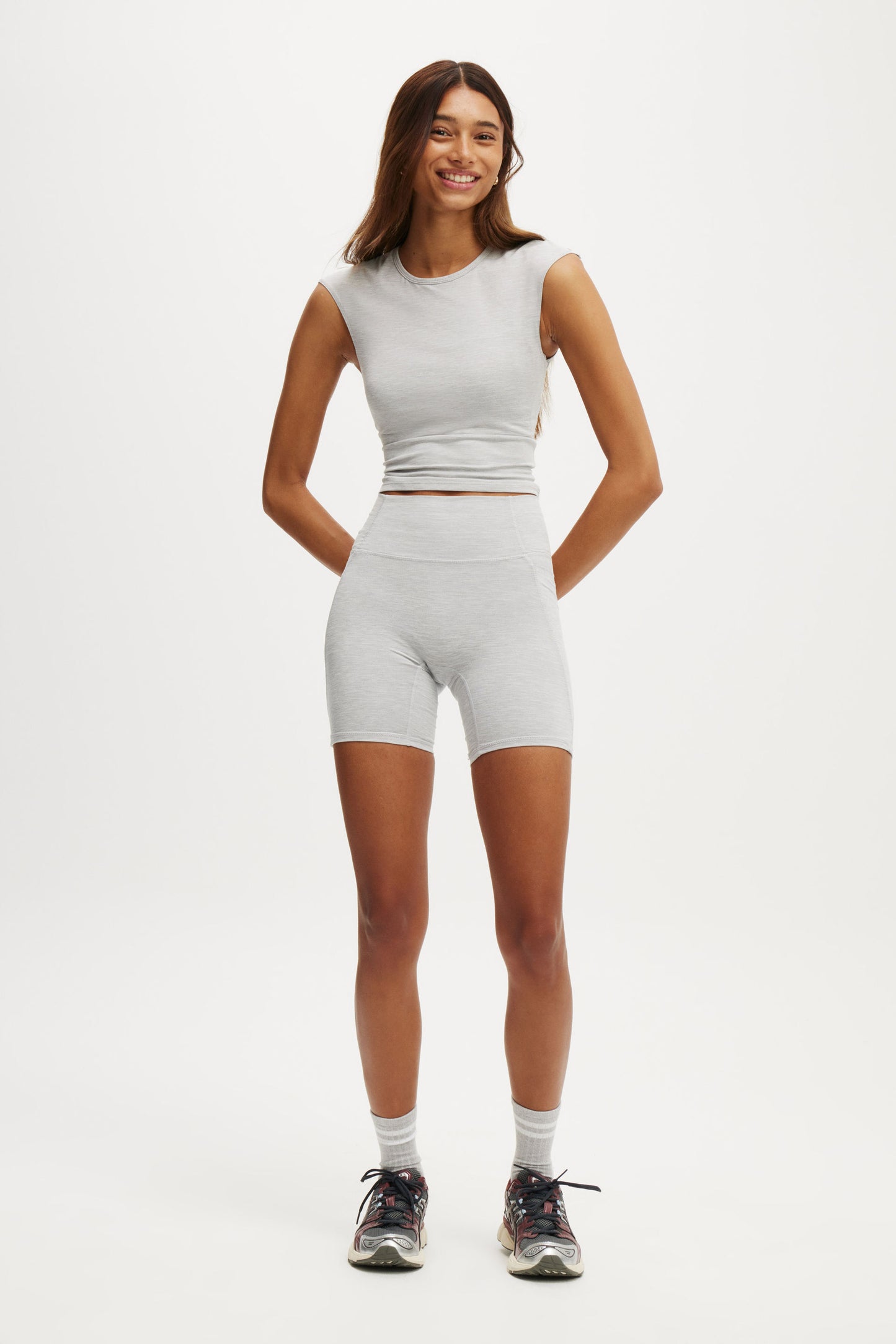 Ultra Soft Capped Sleeve Tee