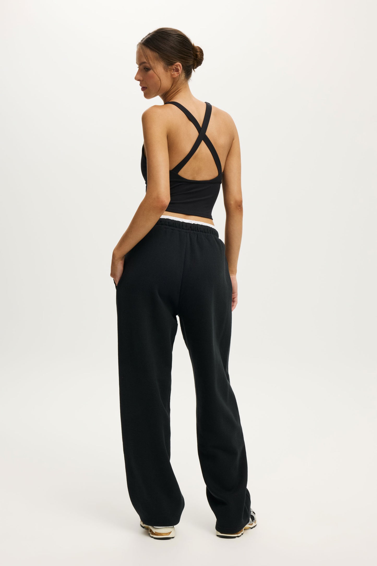 Plush Double Waistband Sweatpant