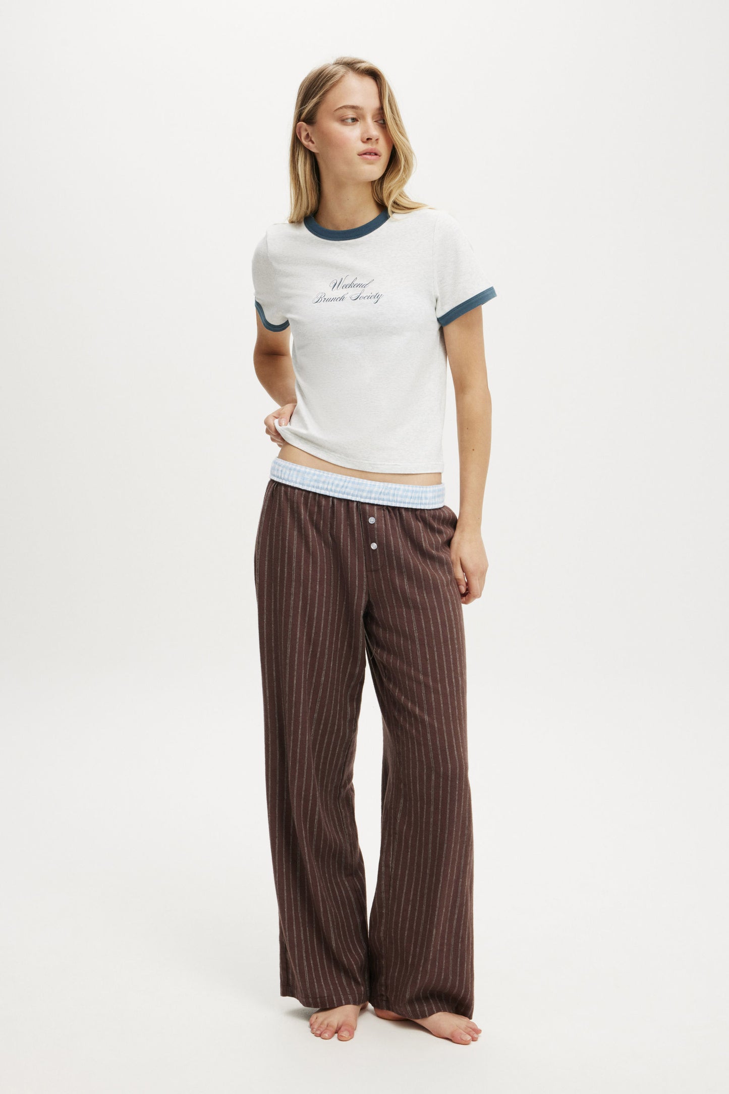 Dreamy Soft Ringer Baby Tee