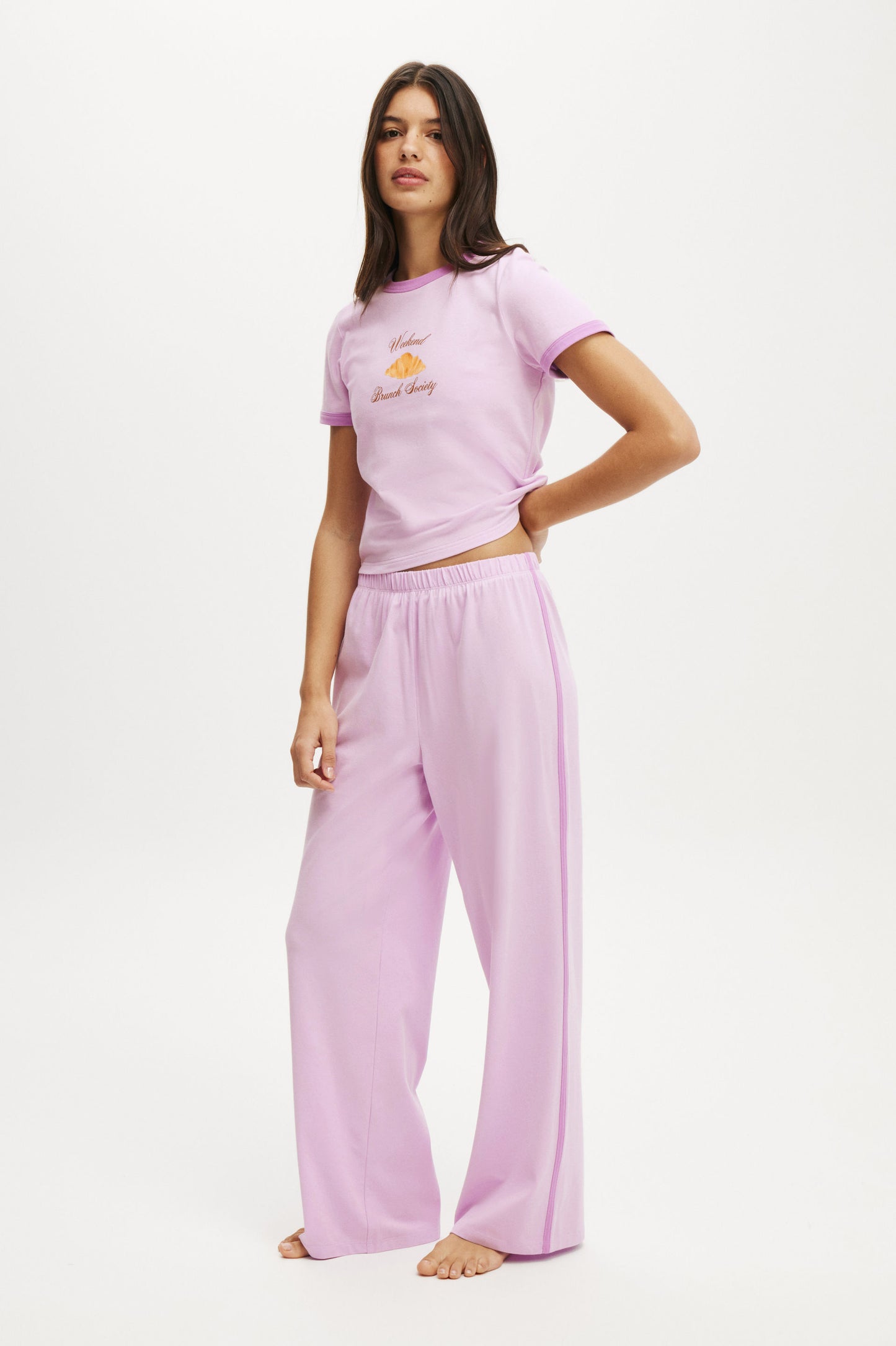 Dreamy Soft Ringer Baby Tee