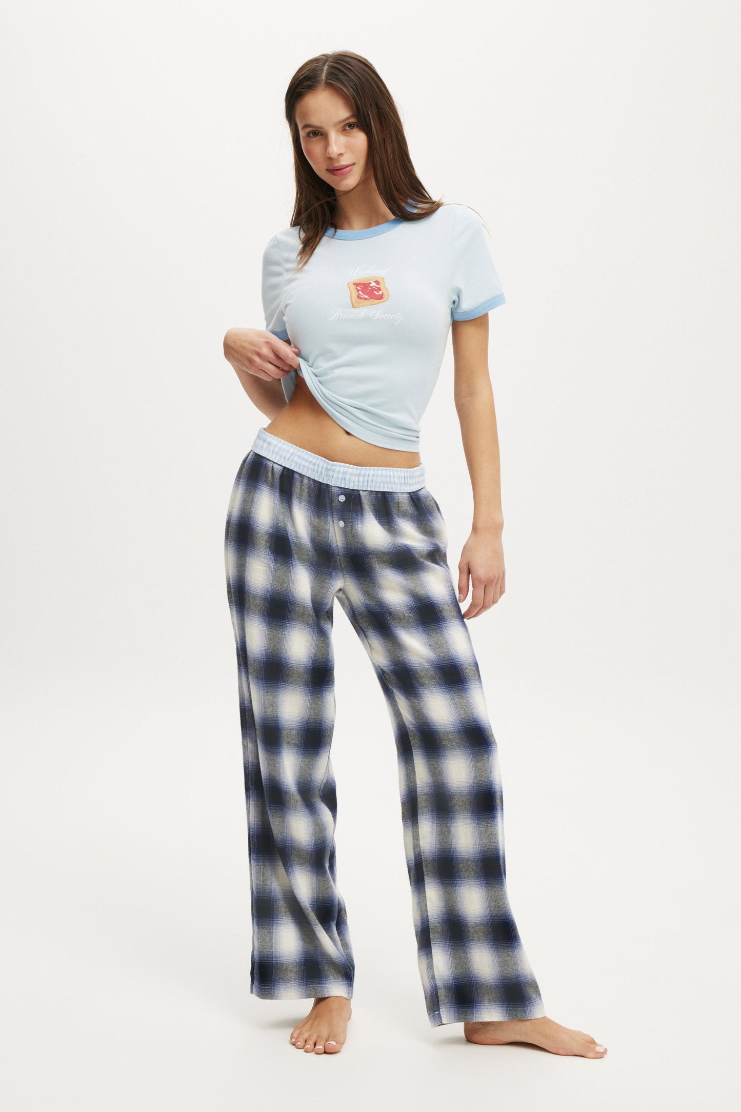 Dreamy Soft Ringer Baby Tee