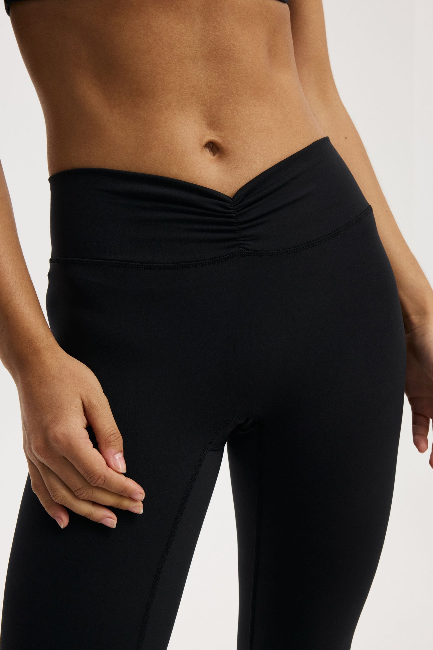 Ultra Soft Scrunch Front Flare