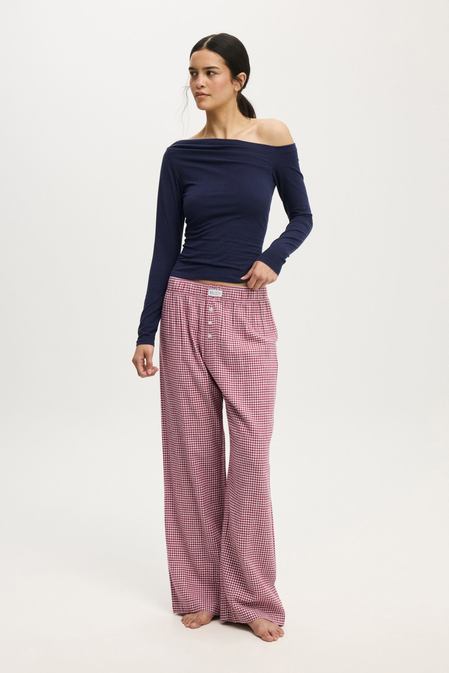 Dreamy Soft Off The Shoulder Long Sleeve
