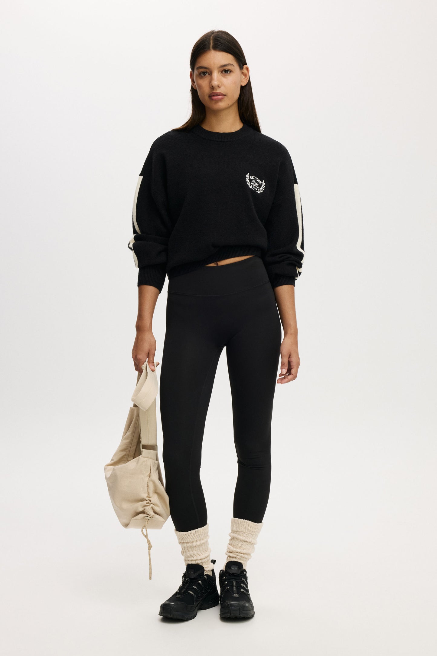 Slouchy Knit Sweater