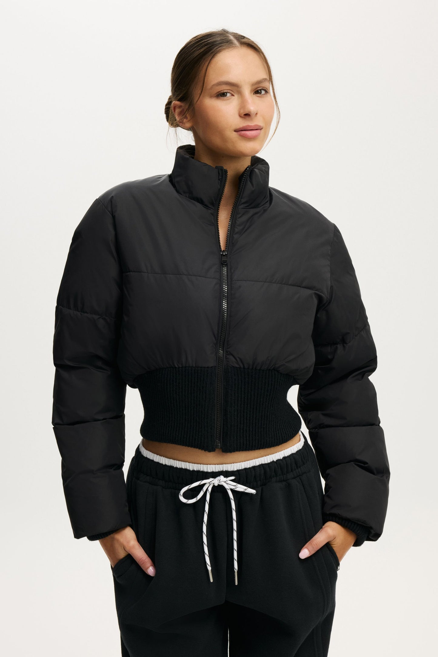 The Mother Puffer Contour Jacket