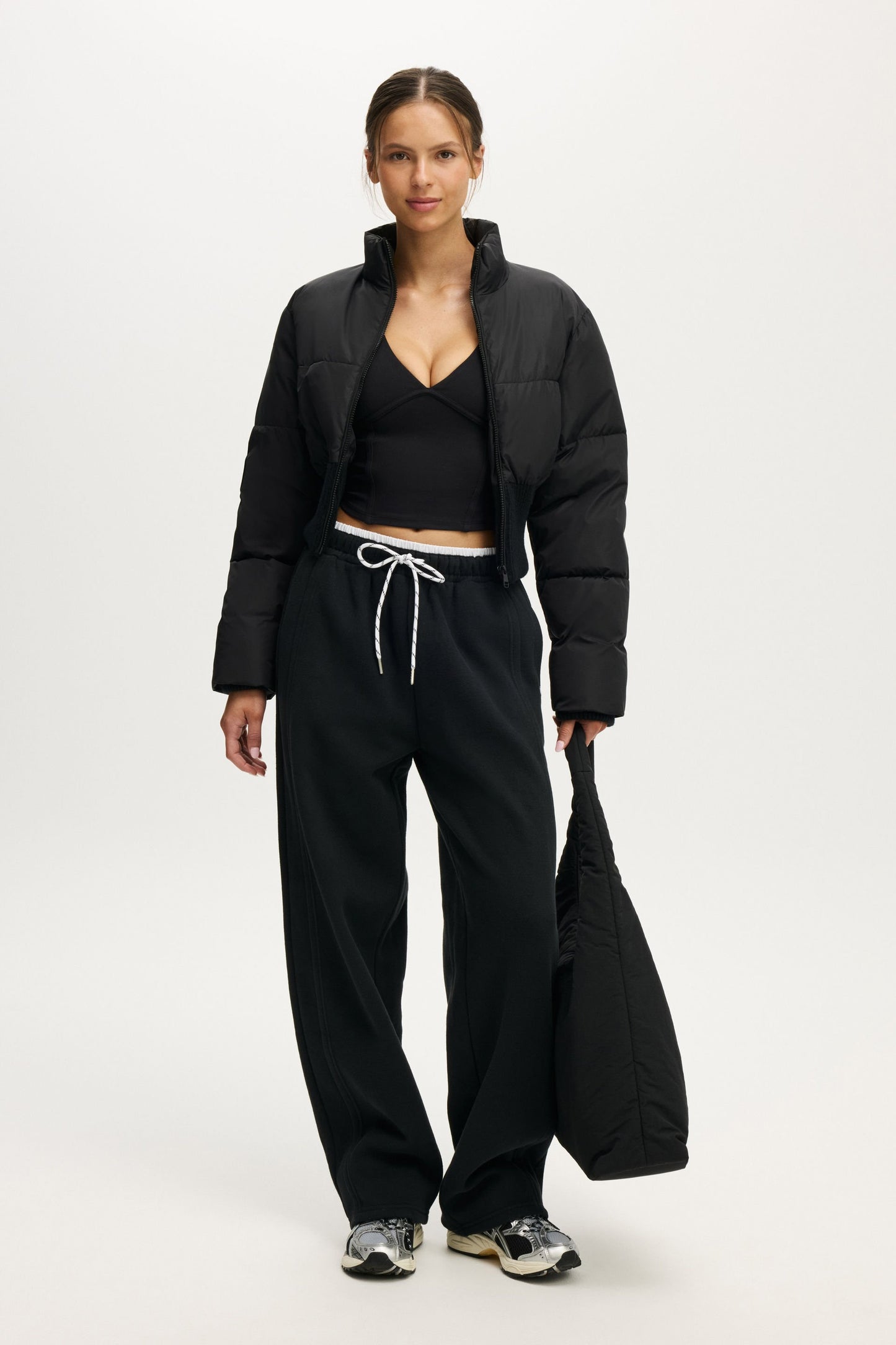 The Mother Puffer Contour Jacket