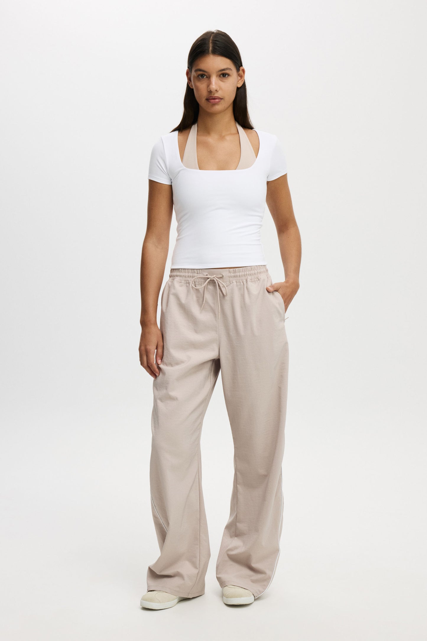 Ultra Soft Square Neck Fitted Tshirt