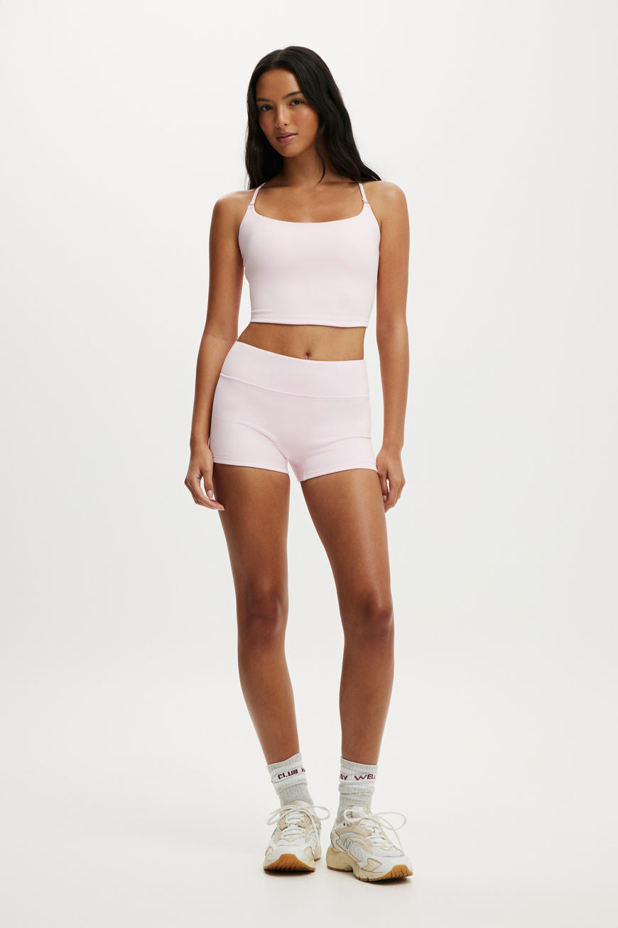 Ultra Soft Cropped Twist Back Tank