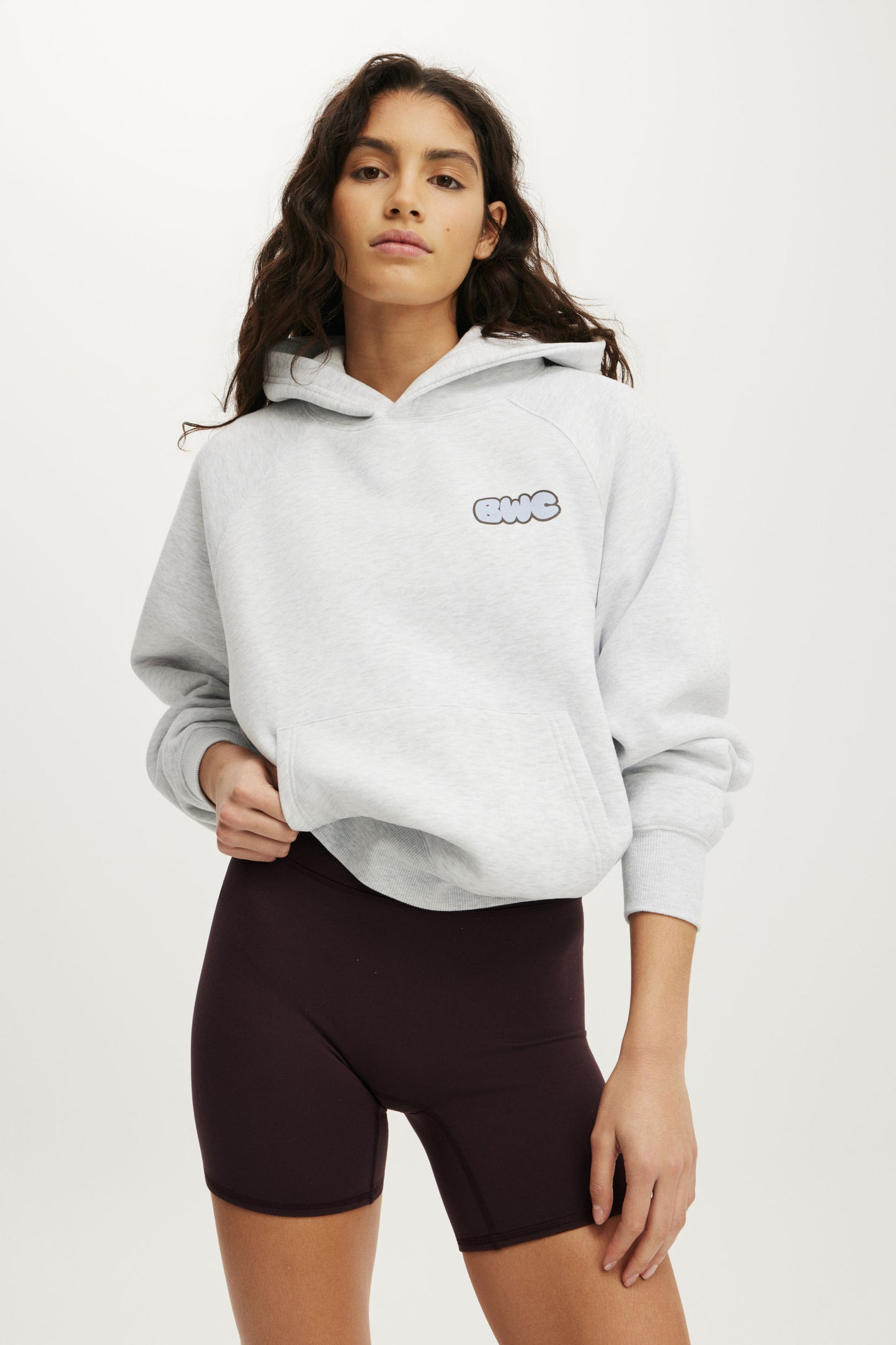 Plush Premium Graphic Raglan Hoodie