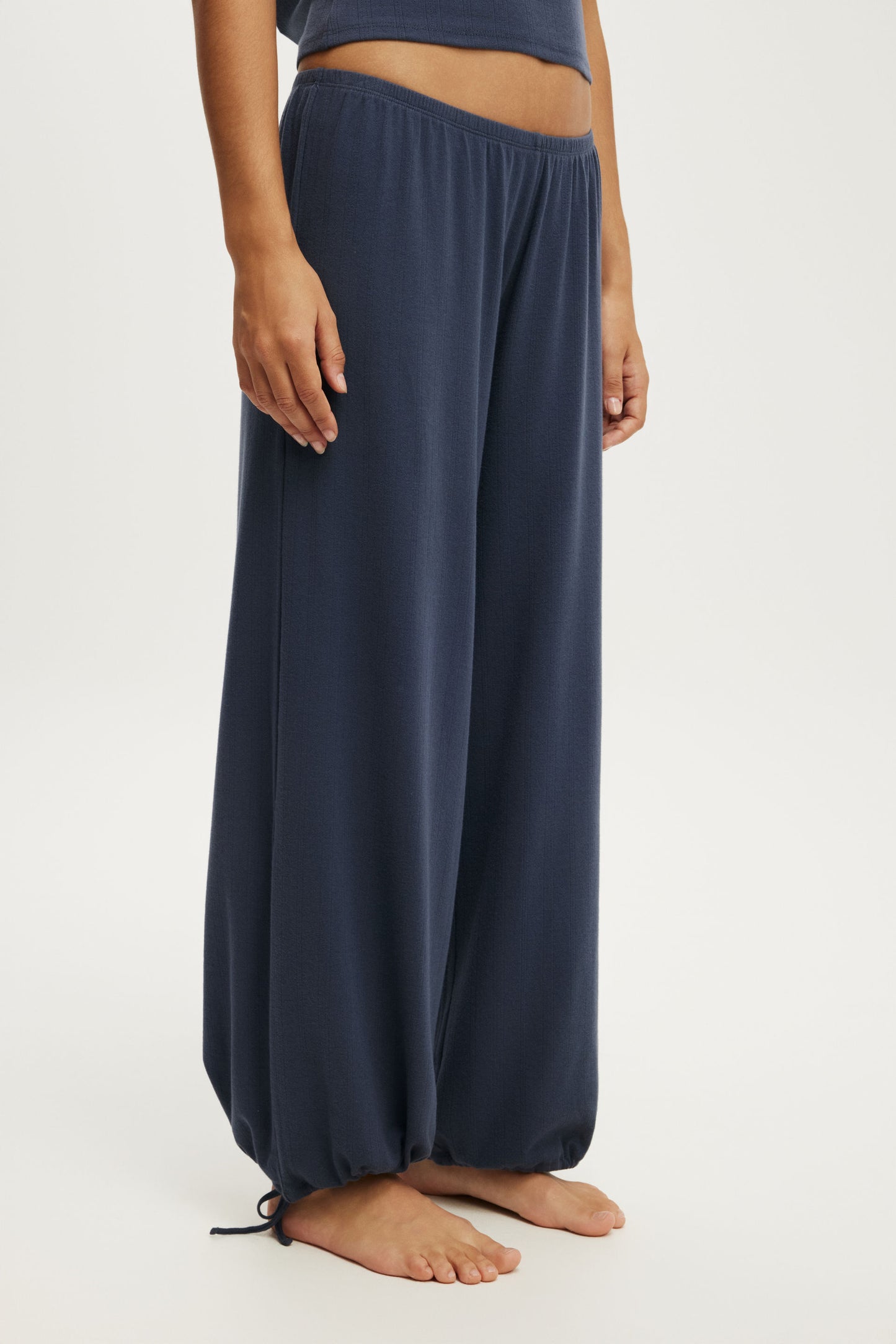 Dreamy Soft Pointelle Wide Leg Pant