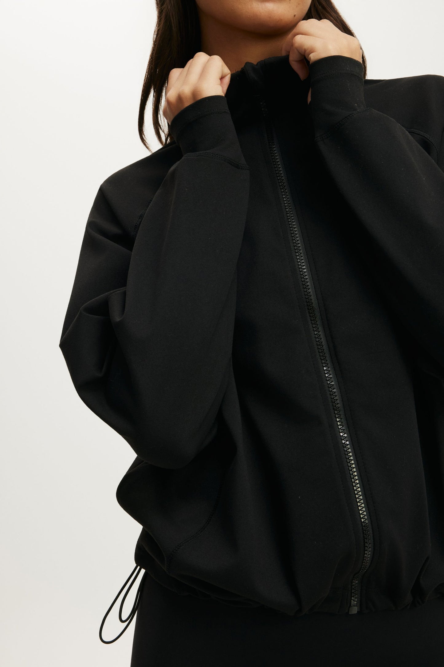 Active Oversized Track Jacket