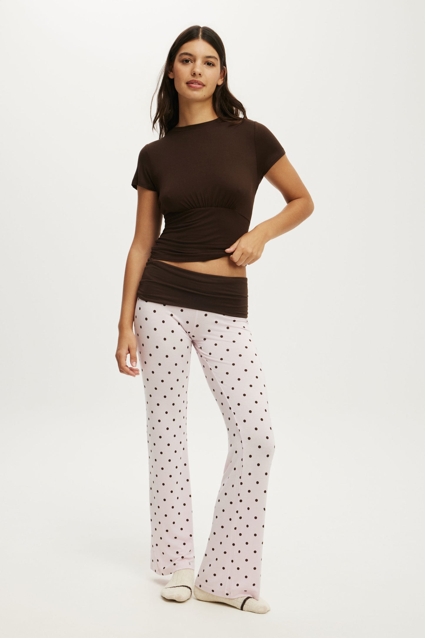 Airy Soft Basque T-Shirt