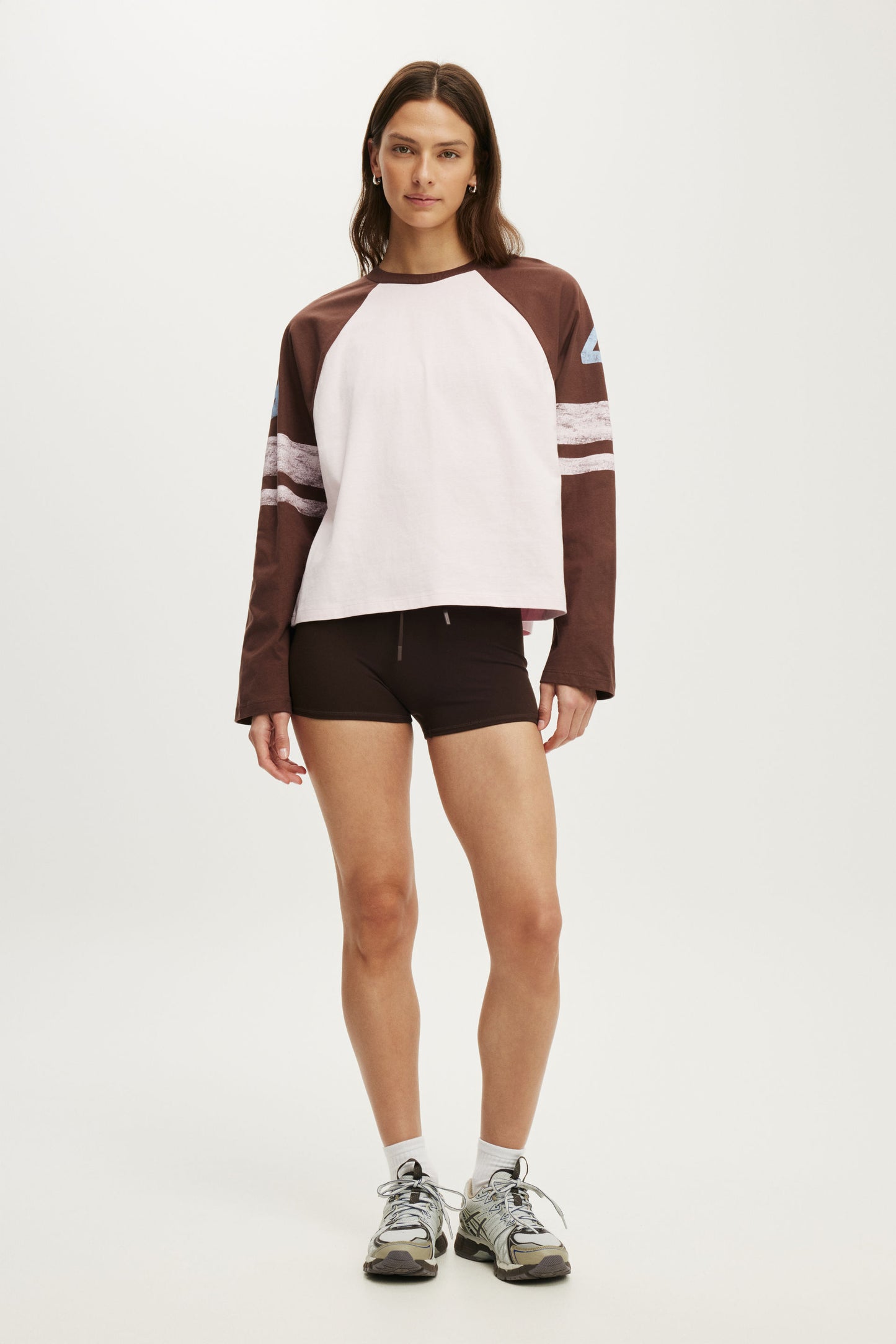 Active Graphic Raglan Tee