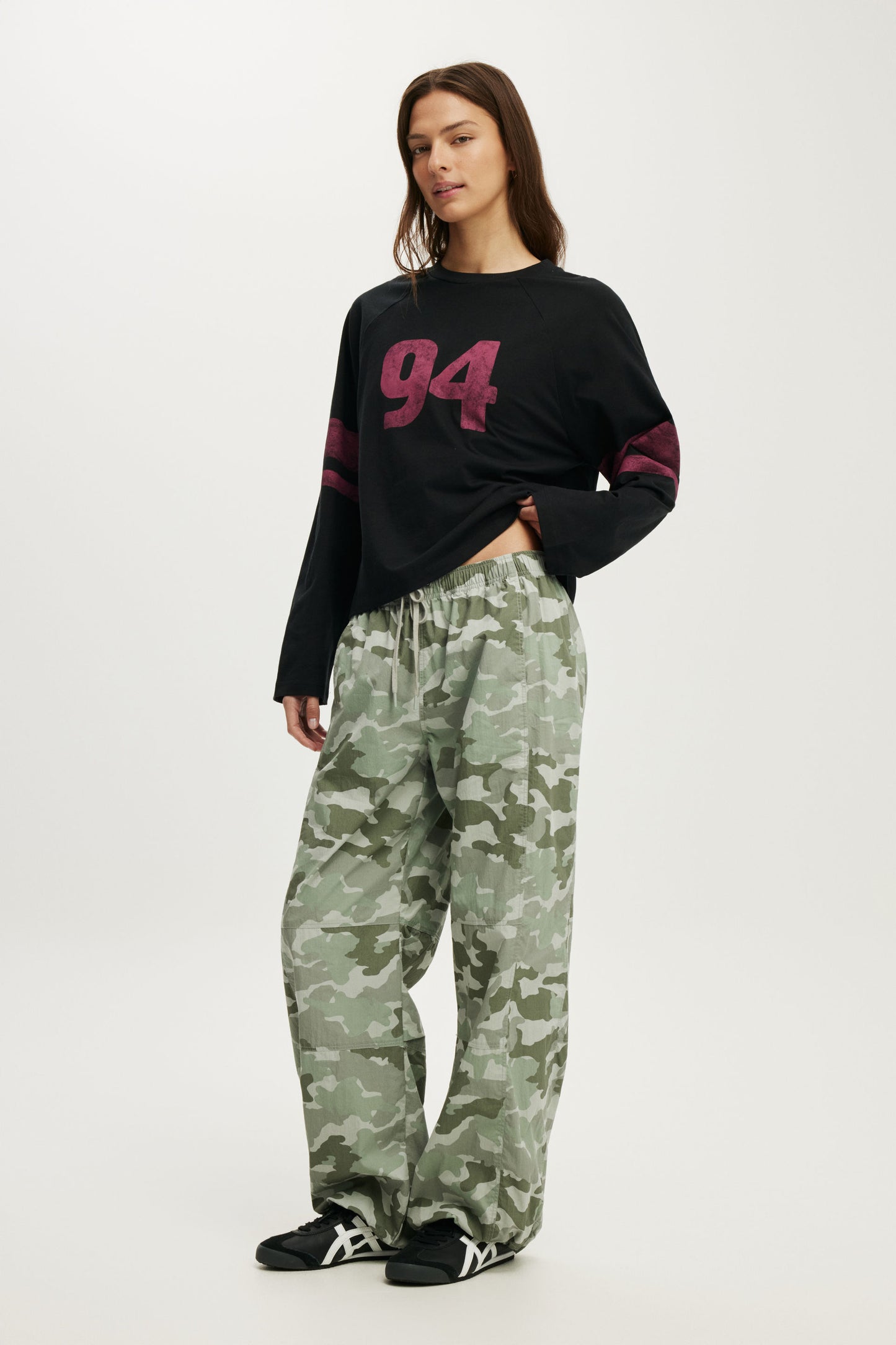 Active Graphic Raglan Tee