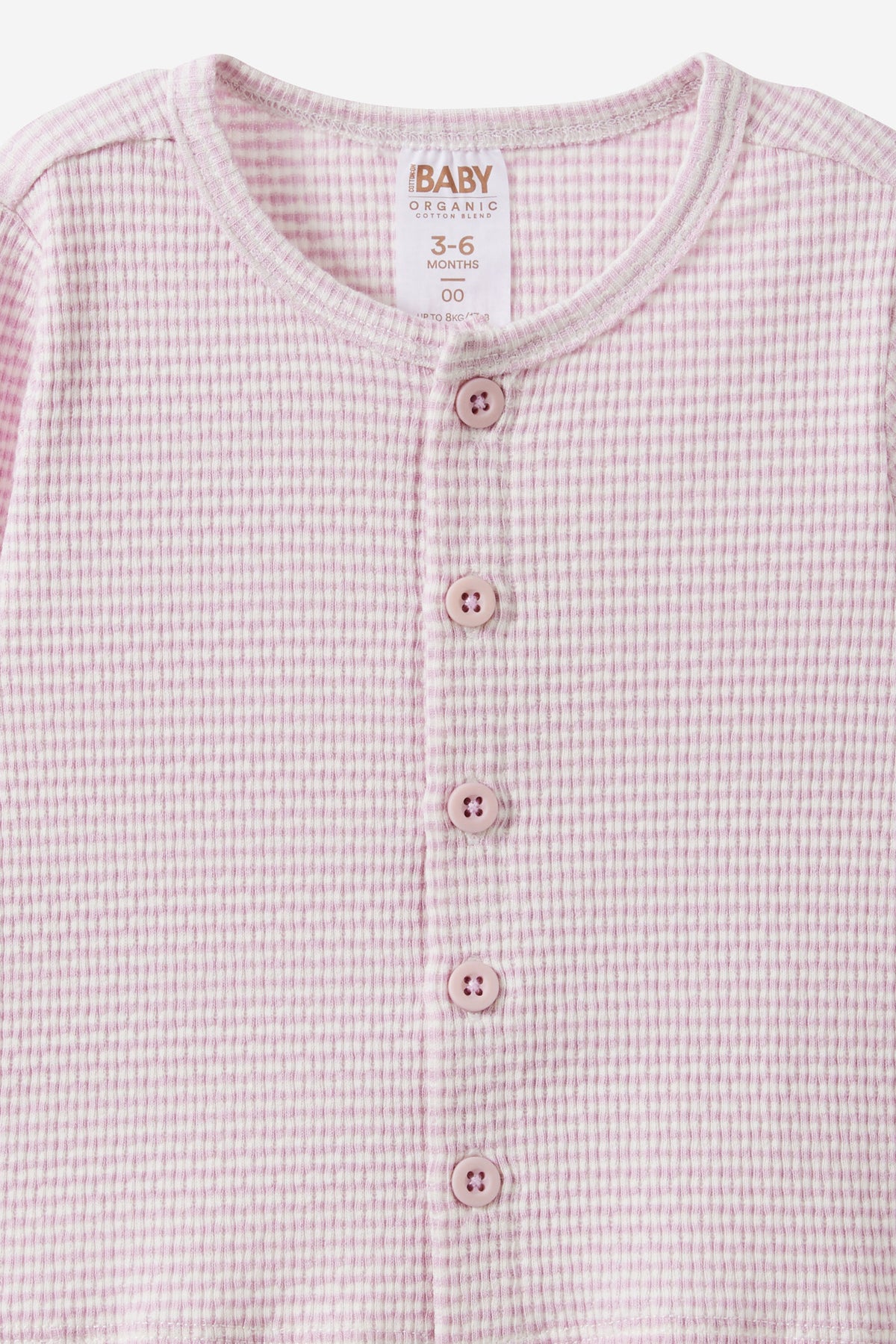 Organic Pointelle Cardigan