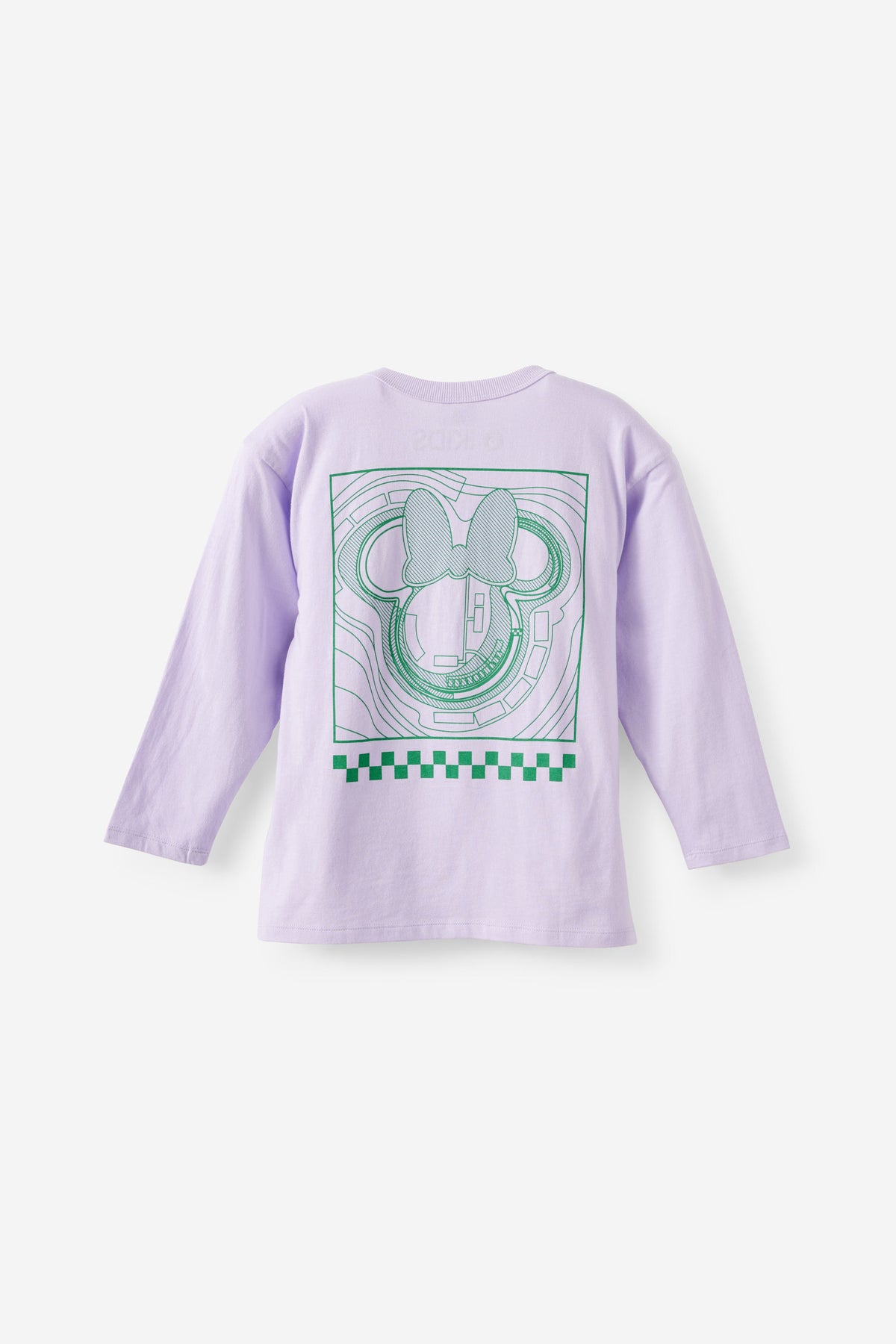 Mickey & Minnie Disney Long Sleeve Drop Shoulder Top