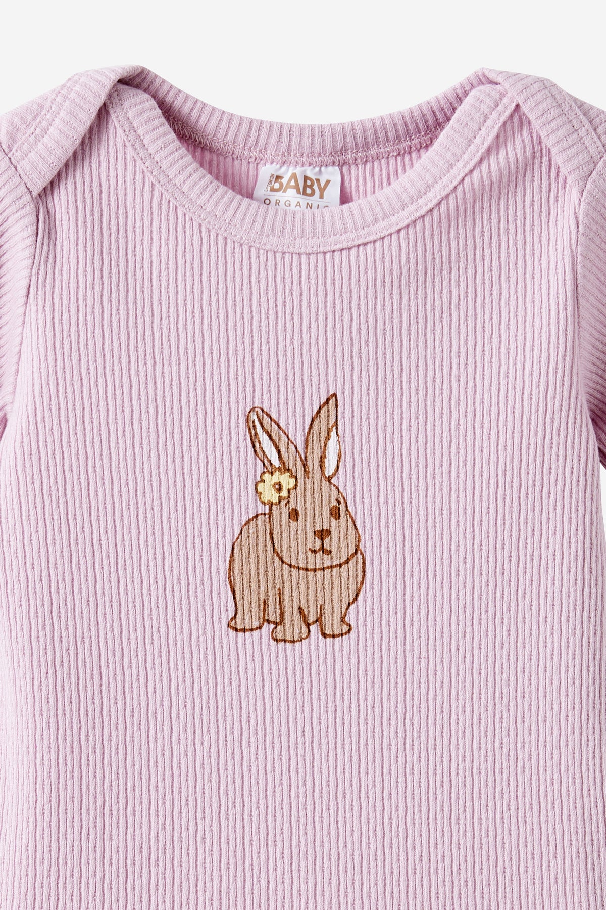 Organic Pointelle Short Sleeve Bubbysuit