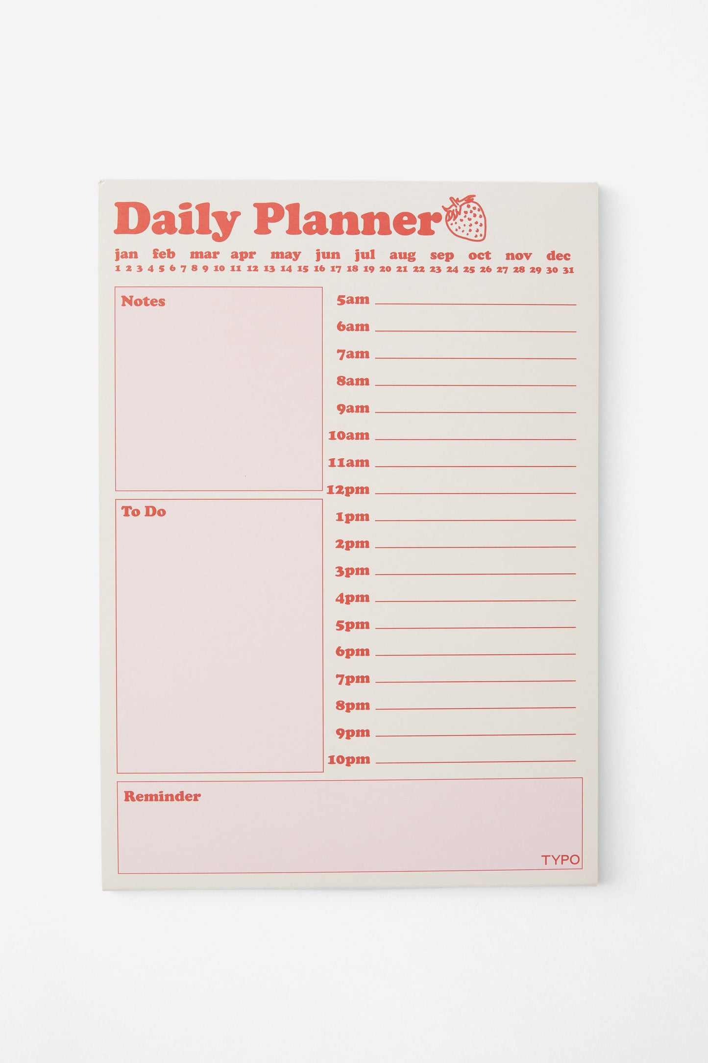 A4 Plan Ahead