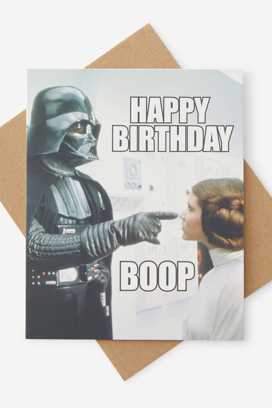 Star Wars Funny Birthday Card