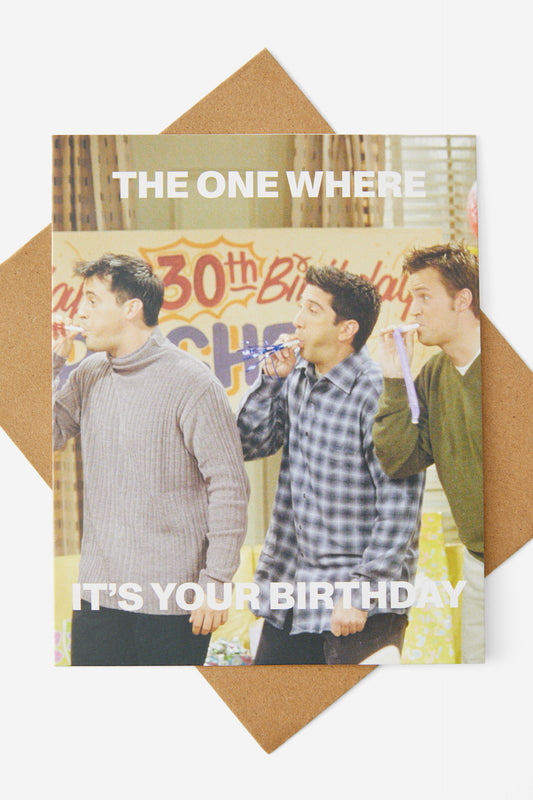 F.R.I.E.N.D.S Funny Birthday Card