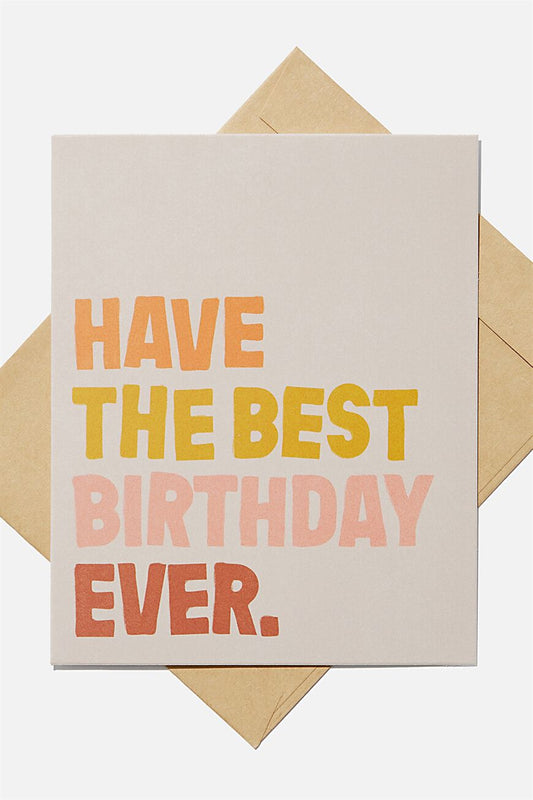 Nice Birthday Card