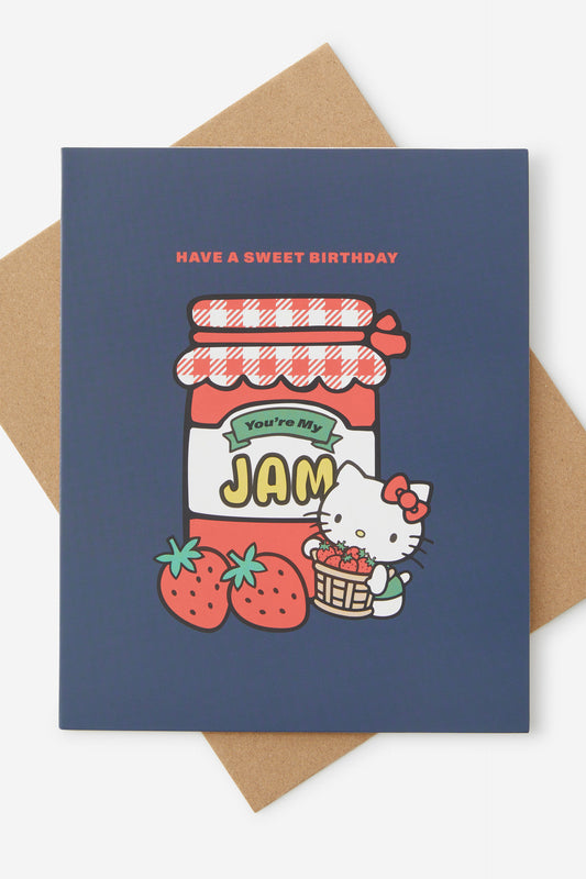 Hello Kitty Birthday Card