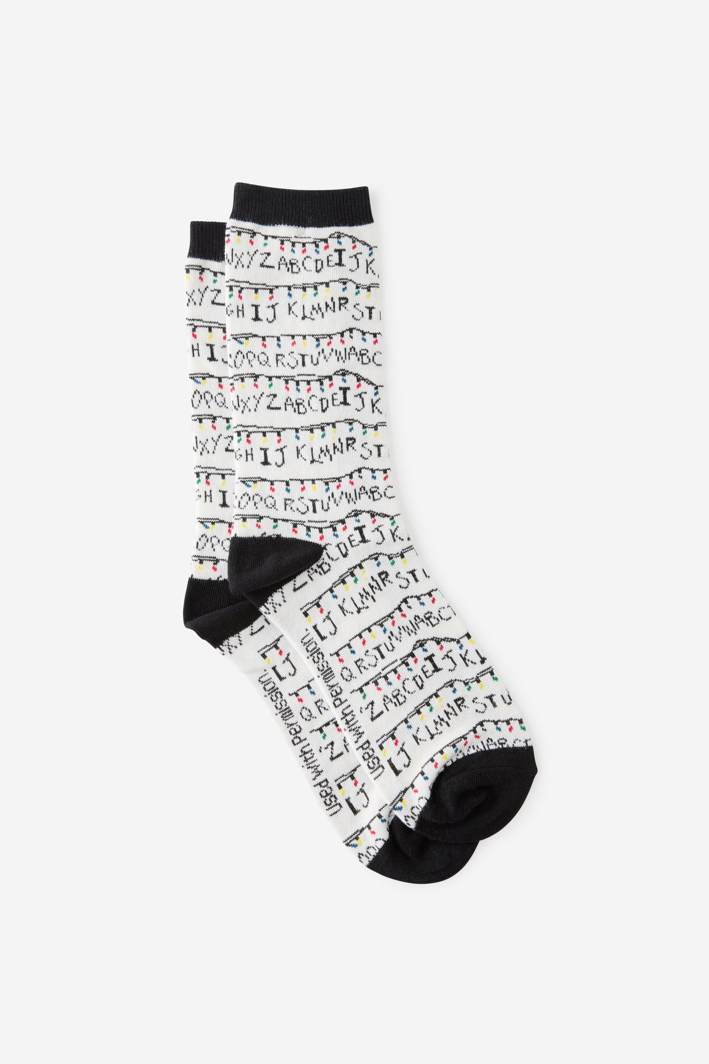 Stranger Things Crew Socks M/L