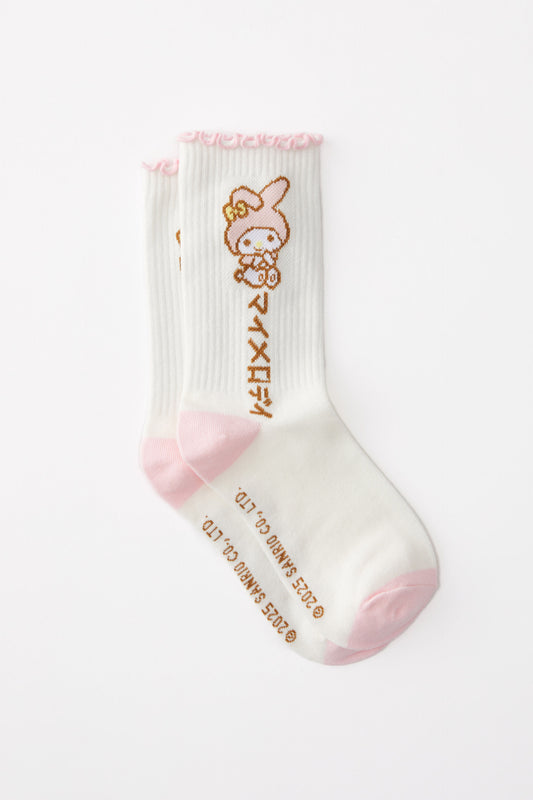 Hello Kitty Crew Sock S/M