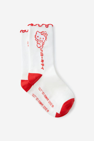 Hello Kitty Crew Sock S/M