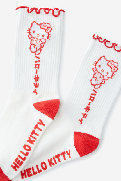 Hello Kitty Crew Sock S/M