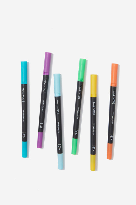 Dual Markers 6Pk