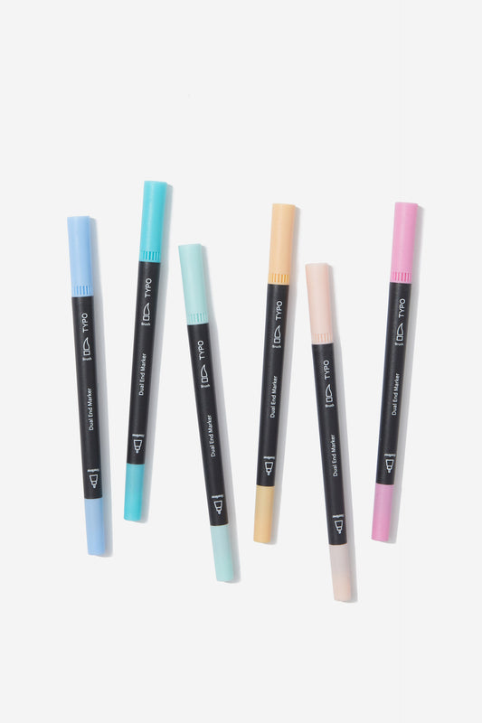 Dual Markers 6Pk