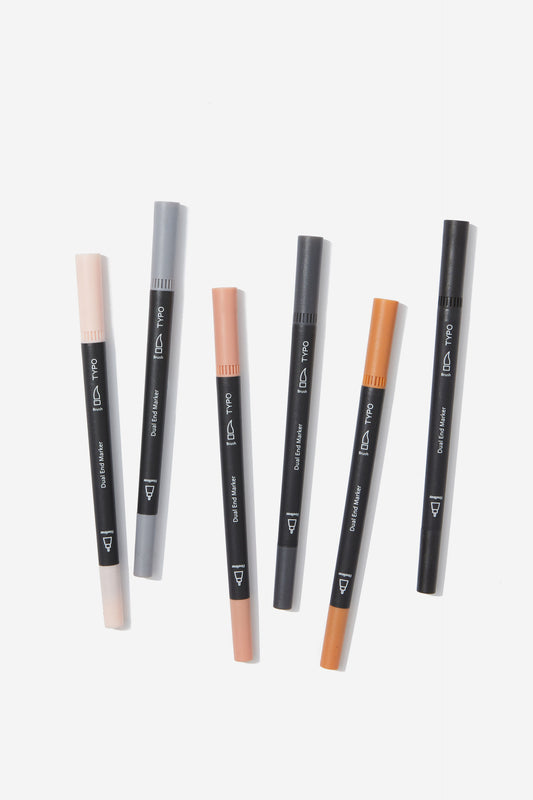 Dual Markers 6Pk
