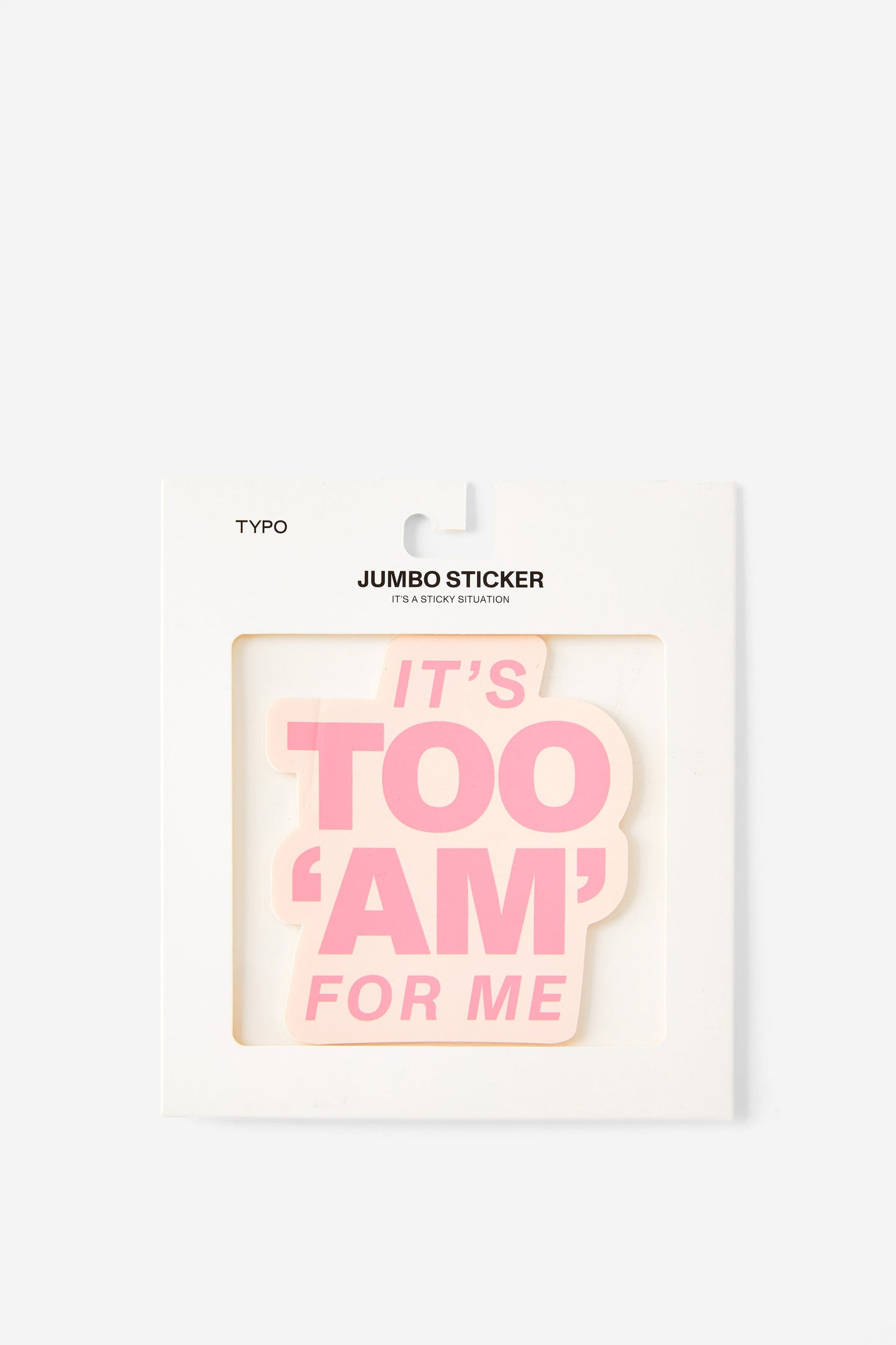 Jumbo Sticker