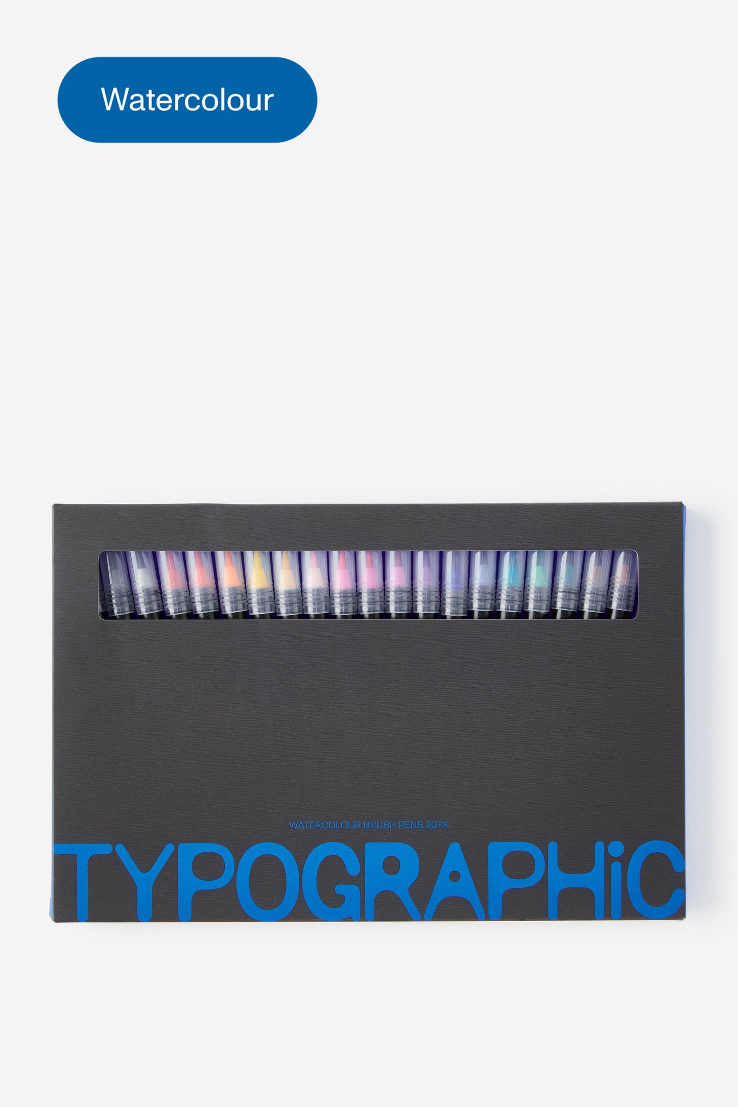 Watercolour Brush Pen 20Pk