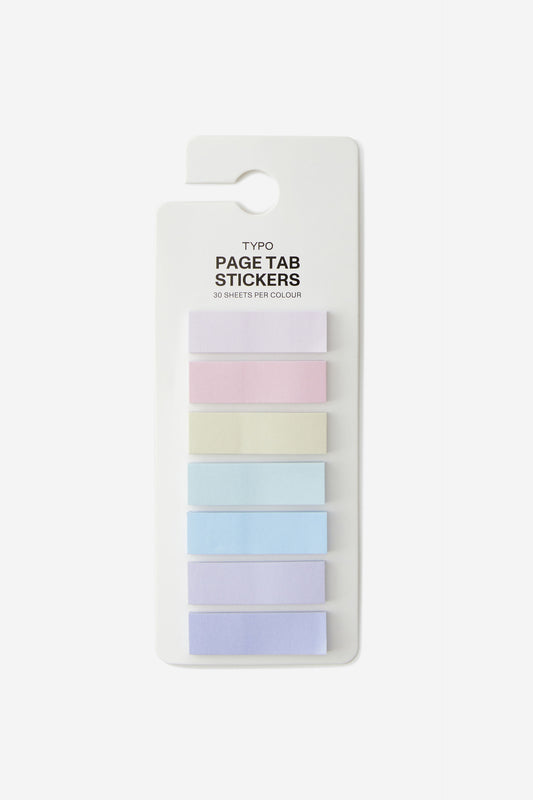 Page Tab Stickers