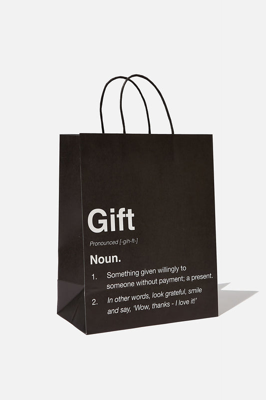 Get Stuffed Gift Bag - Medium