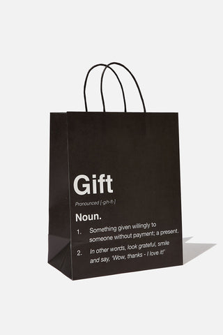 Get Stuffed Gift Bag - Medium