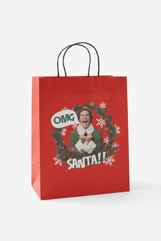 Elf Get Stuffed Gift Bag - Medium