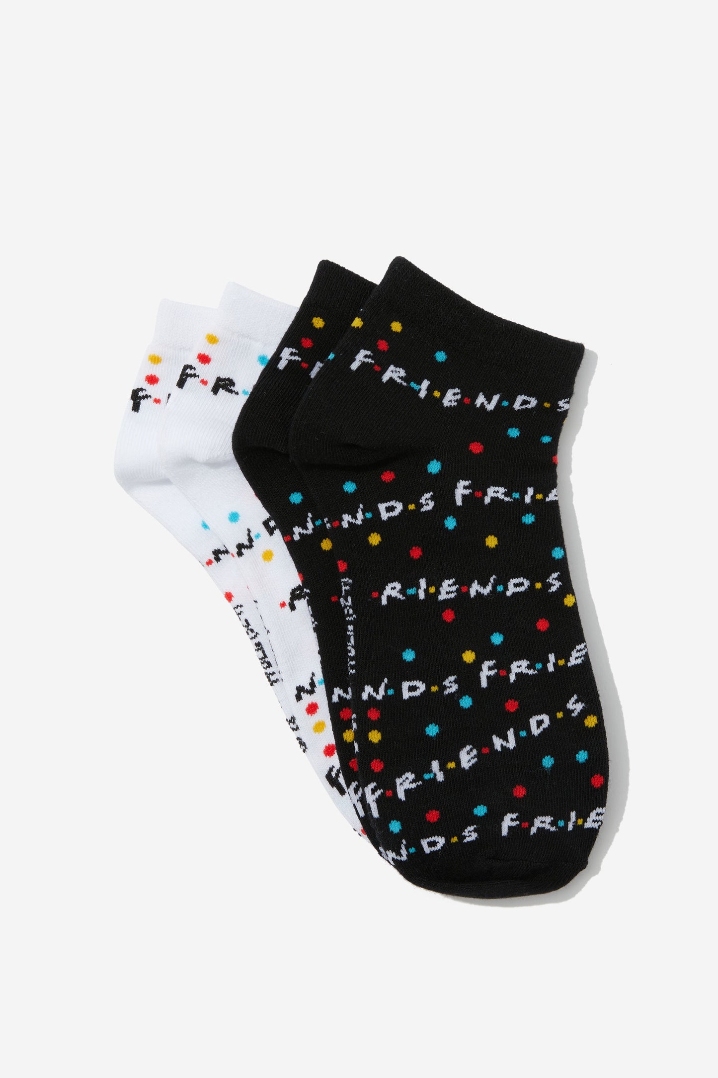 Friends 2 Pk Of Ankle Socks