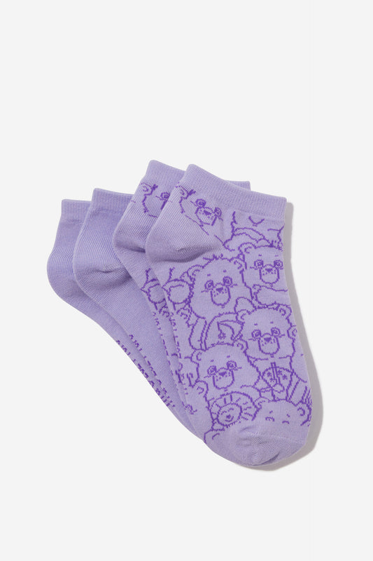 CareBears 2 Pk Of Ankle Socks