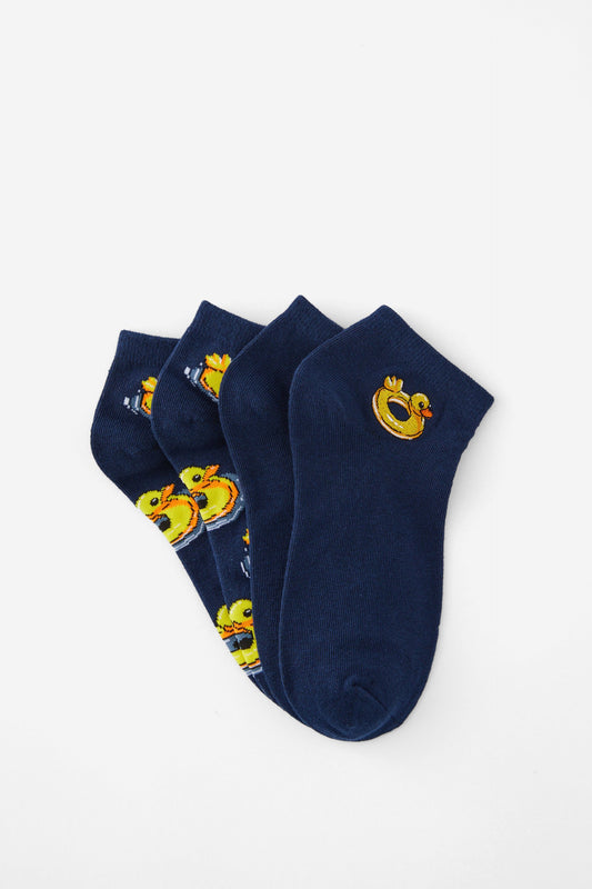 2 Pk Of Ankle Socks