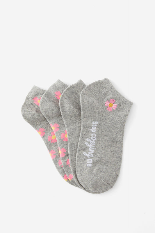 2 Pk Of Ankle Socks