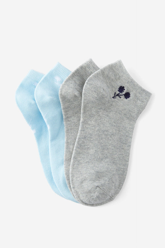 2 Pk Of Ankle Socks