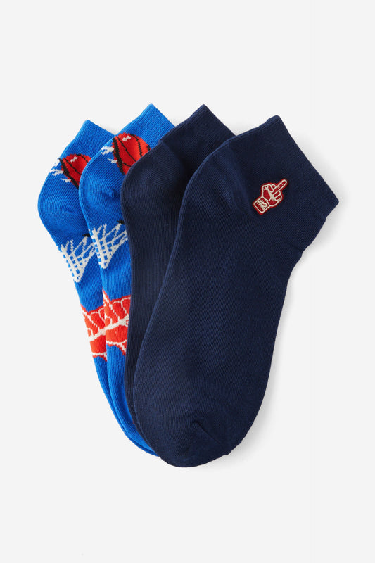 2 Pk Of Ankle Socks