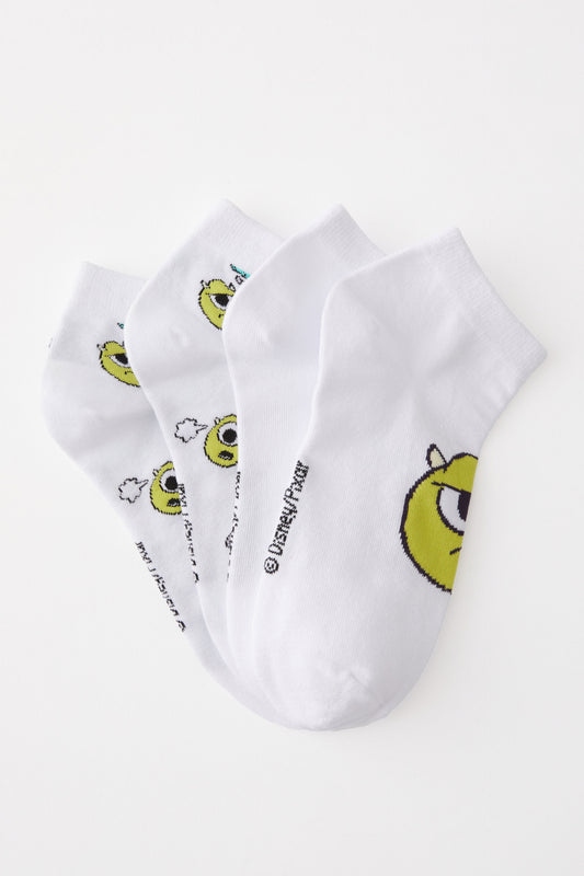 Monsters, Inc. 2 Pk Of Ankle Socks