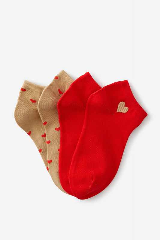 2 Pk Of Ankle Socks