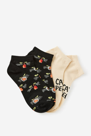 2 Pk Of Ankle Socks