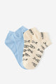 2 Pk Of Ankle Socks